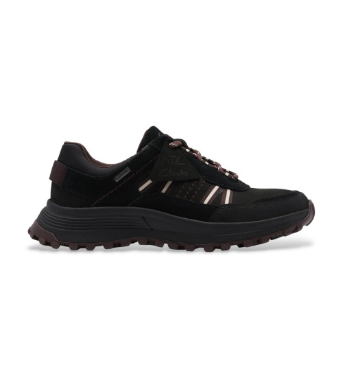 Clarks Zapatillas De Piel Atl Trek Shoe Gore-Tex Negro