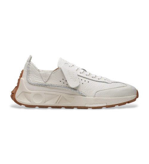 Clarks Zapatillas De Piel Craft Speed Blanco