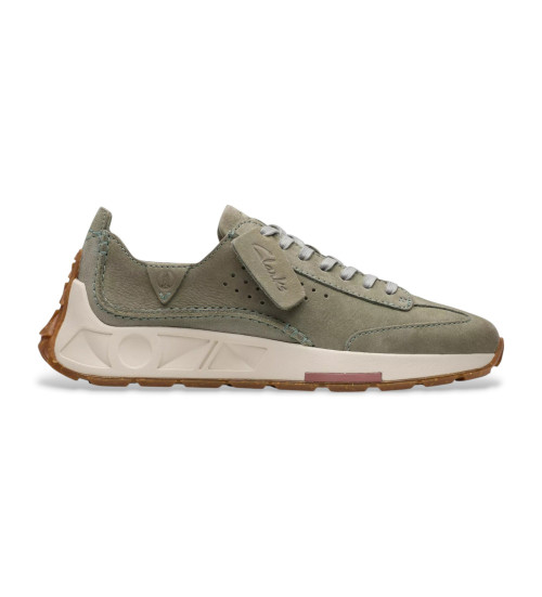Clarks Zapatillas De Piel Craft Speed Verde