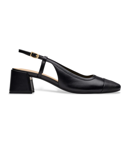 Clarks Zapatos De Piel NYTA45 Sling Negro