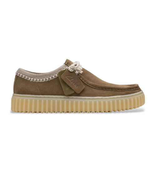 Clarks Zapatos De Piel Torhill Lo Verde