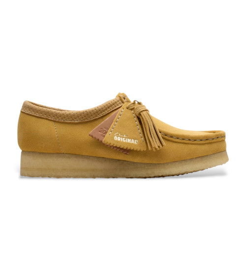 Clarks Zapatos De Piel Wallabee Amarillo
