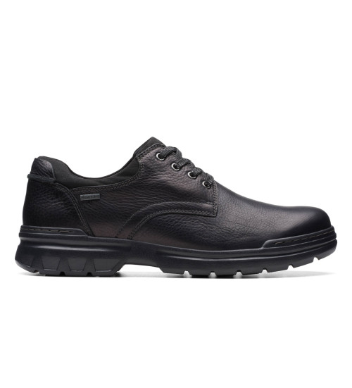 Clarks Zapatos De Piel Rockie Walkgtx Negro
