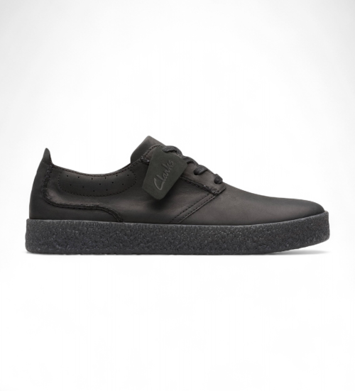 Clarks Zapatos De Piel Street Hill Negro
