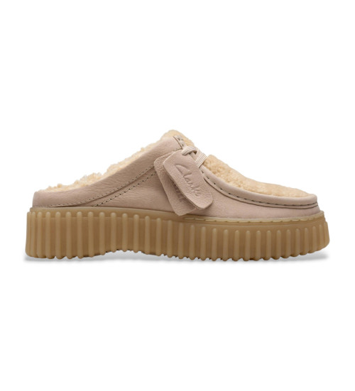 Clarks Zuecos De Piel Torhill Mule Beige