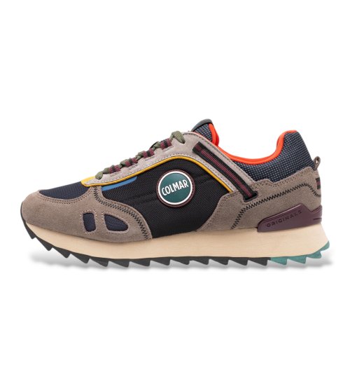 Colmar Zapatillas De Ante Travis Sport Division Negro, Marrón