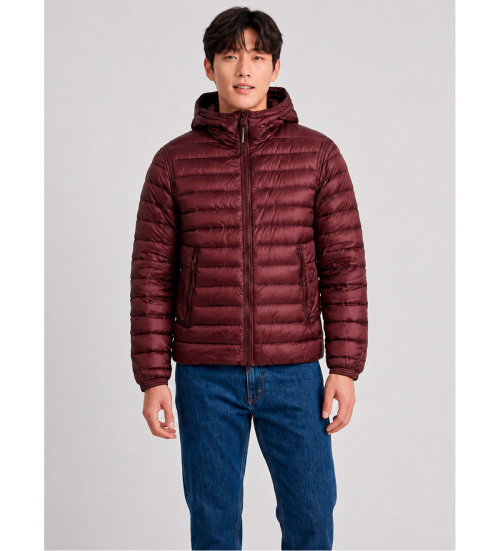 Buy C.P. Company Burgundy Google lightweight jacket