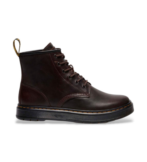 Buy Dr Martens Brookline Chukka Dark Brown Leather Ankle Boots