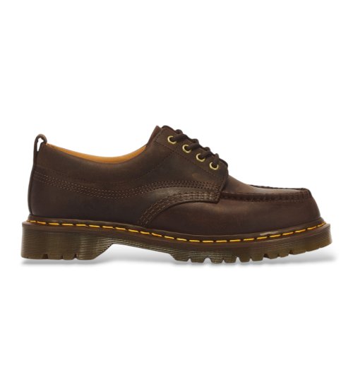 Acheter Dr Martens Mocassins en cuir Lowell à 4 ?illets marron