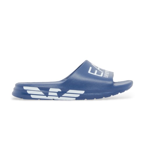 EA7 Chanclas Crusher Distance Azul