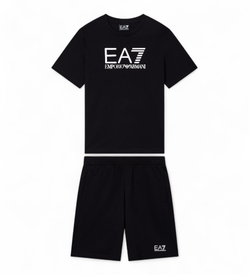 Comprar EA7 Conjunto Visibility Boy Negro