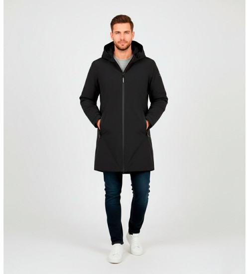 Nakup ECOALF Plašč Pasu Navy