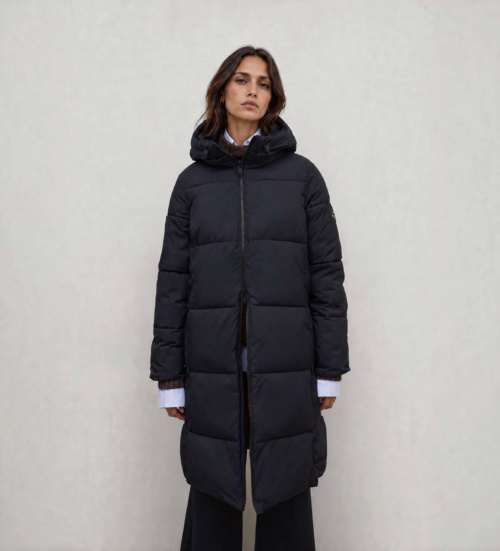 Buy ECOALF Baru Reversible navy blue jacket