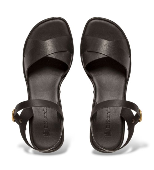 El Naturalista Sandalias De Piel N854 Gaia Negro