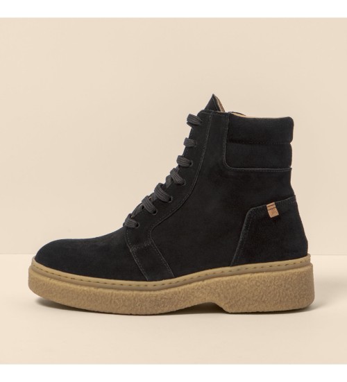 El Naturalista Botines De Piel N5900S Arpea Negro