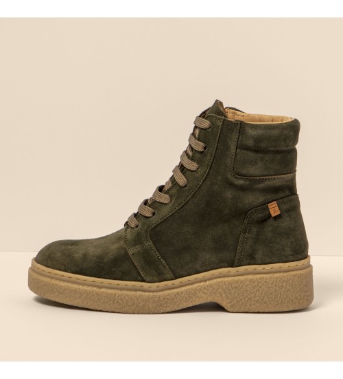 El Naturalista Botines De Piel N5900S Arpea Verde