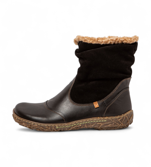 El Naturalista Botines De Piel N758 Soft Nappa Negro