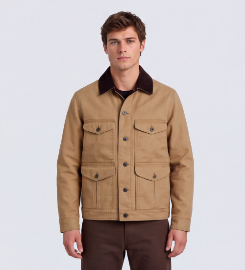 Comprare Filson Giacca Rustic Canvas Journeyman marrone chiaro