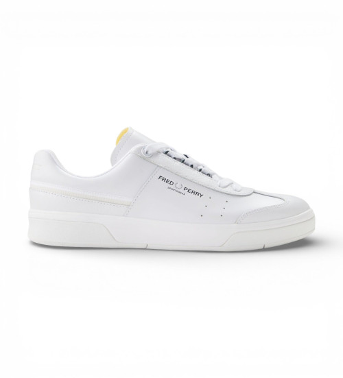 Fred Perry Zapatillas De Piel B302 Blanco