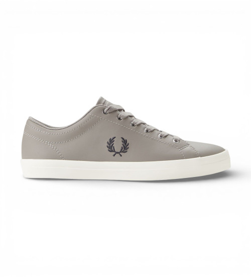 Fred Perry Zapatillas De Piel Baseline Gris