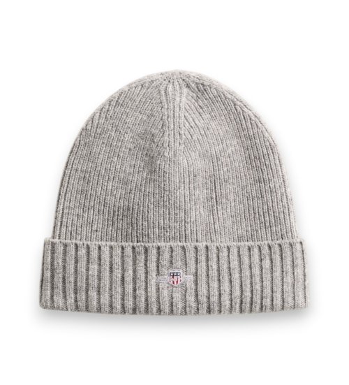 Gant Gorro de lana gris jaspeado