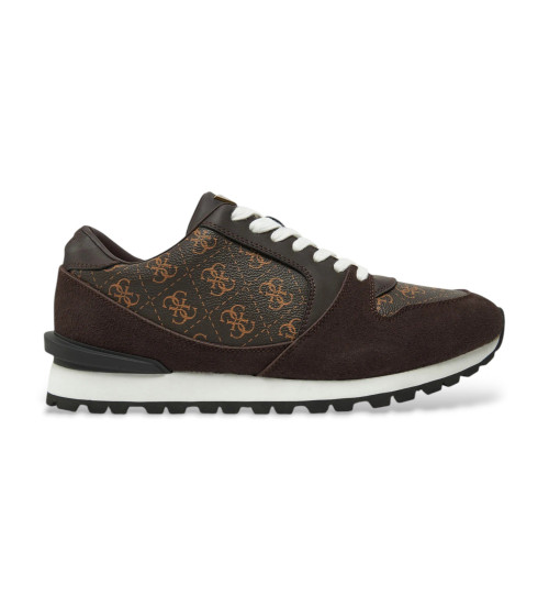 GUESS Chaze Scarpe Da Ginnastica Uomo | Sneaker Con Fondo Rialzato E Soletta Memory Foam, Tomaia In Finta Pelle Scamosciata E Tessuto