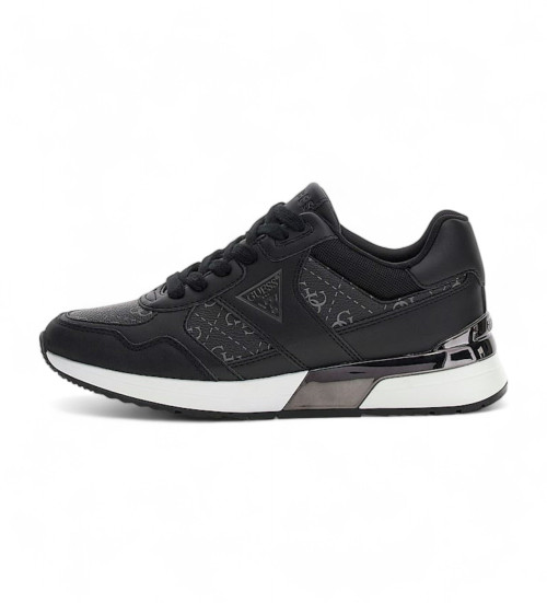 Comprar Guess Sapatilhas Runner Mickay com logtipo 4G preto