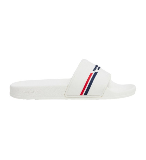 Hackett London Chanclas Slider Sport Blanco