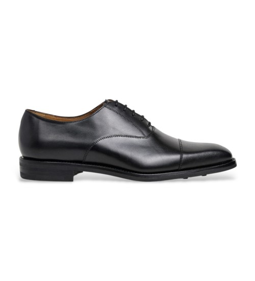 Hackett London Zapatos De Piel George Oxford Negro