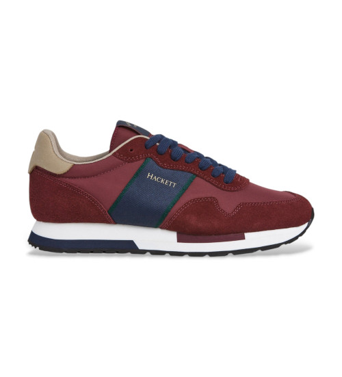 Hackett London Zapatillas Keston Heritage Burdeos
