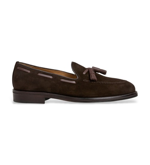 Hackett London Mocasines De Piel Mayfair Soft Marrón