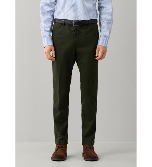 Comprar Hackett London Pantalón chino Kensington verde oscuro