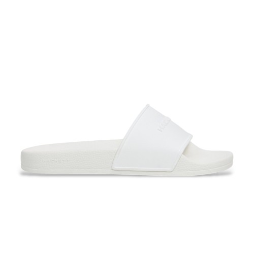 Hackett London Chanclas Slider Pier Blanco