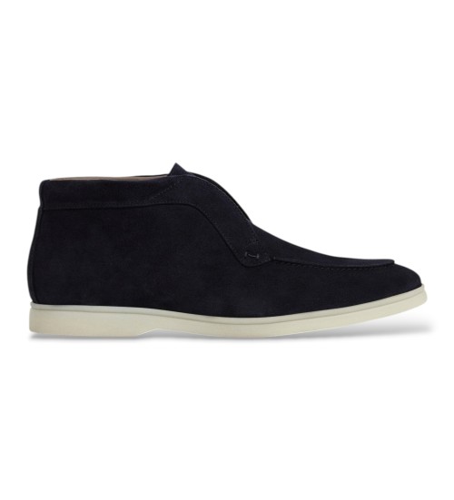 Comprar Hackett London Tênis de camurça Martin Mid marinho