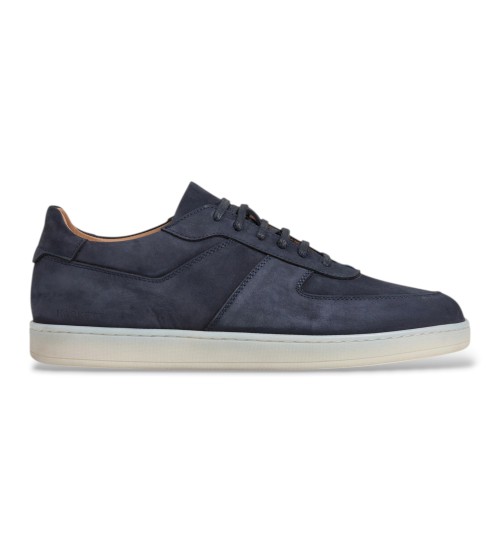 Hackett London Zapatillas Nubuck Brompton Marino