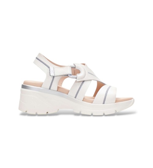 Hispanitas Sandalias Cedro Blanco Roto