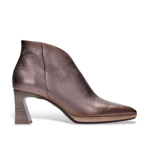 Buy Hispanitas Atlanta Bronze Leather Ankle Boots