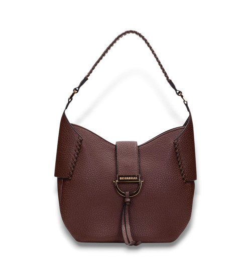 Hispanitas Bolso Magnet Redondo marrón
