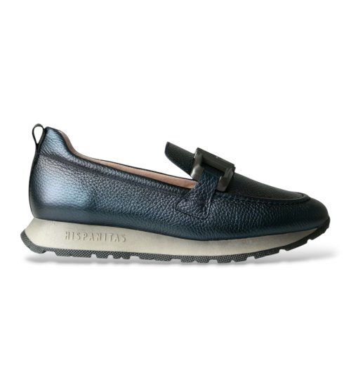 Acheter Hispanitas Mocassins en cuir Kansas I25 bleu