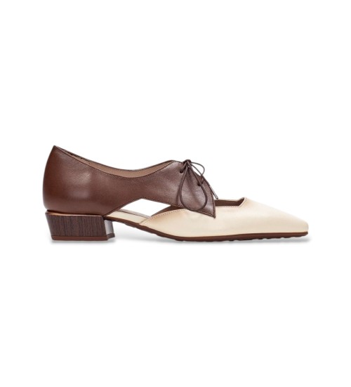 Hispanitas Zapatos De Piel Soho Elegant Marr�n