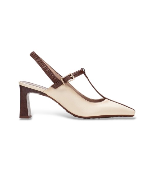 Hispanitas Zapatos Amapola Beige