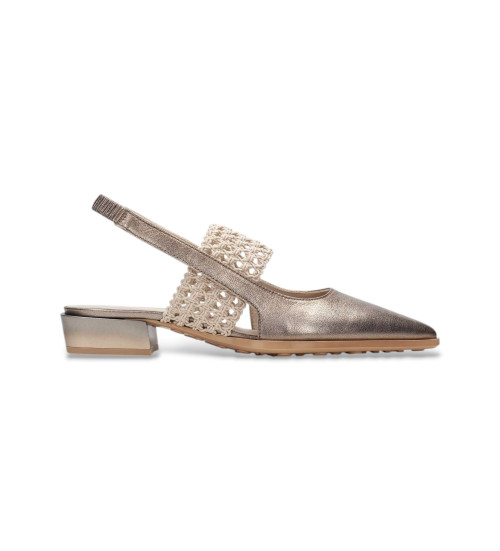 Hispanitas Sandalias De Piel Starmet Taupe