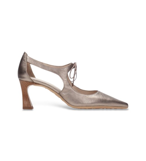 Hispanitas Sandalias De Piel Starmet Taupe
