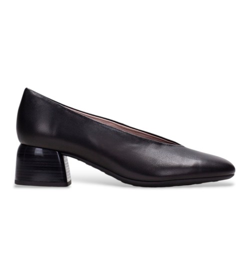 Hispanitas Zapatos De Piel Varsovia Negro