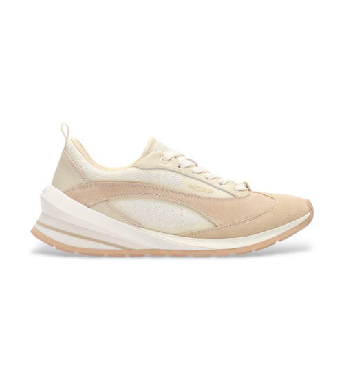 HOFF Zapatillas De Piel Seven Runner Beige