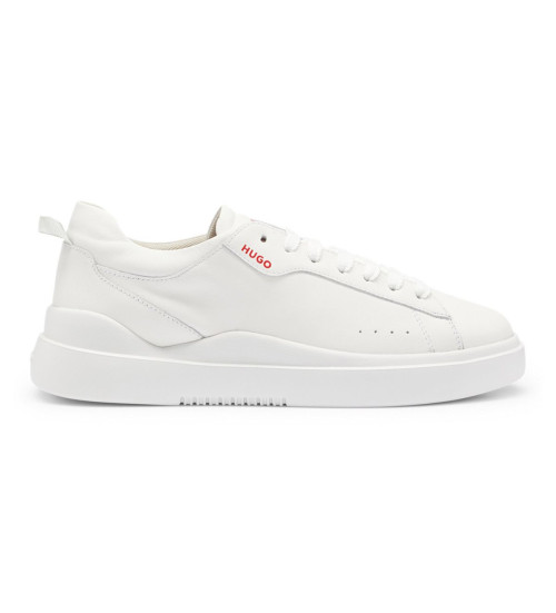 HUGO Zapatillas De Piel Blake Blanco