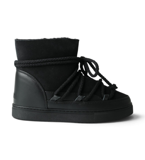 Inuikii Botas De Piel Classic Negro