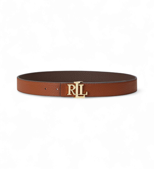 Comprar Lauren Ralph Lauren Cinto de couro castanho reversvel