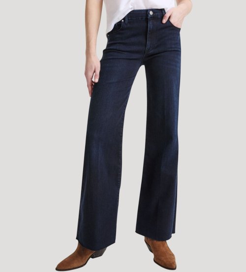 Marella Jeansy Swlcrop granatowe