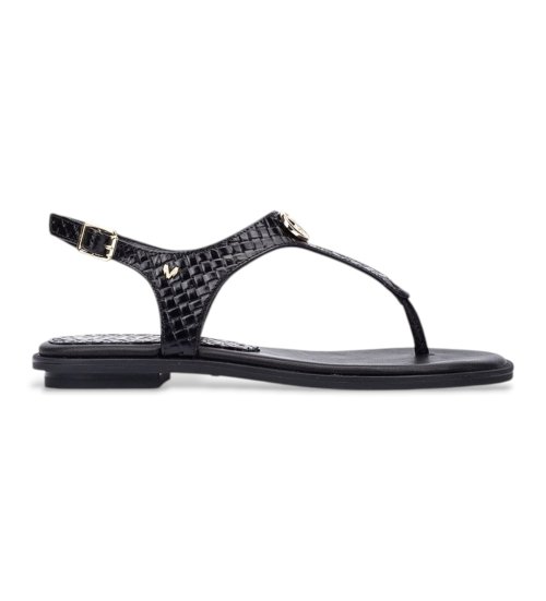 Martinelli Sandalias De Piel Mazzini Negro